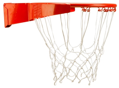 Krepšinio lankas su tinkleliu AVENTO 47RA orange